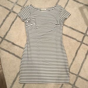 Striped mini dress